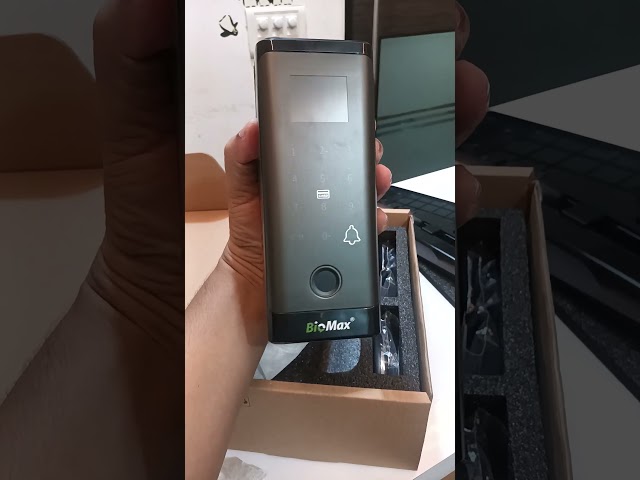Unboxing BIOMAX LFG22 #smartlock