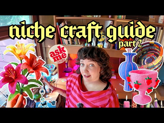 24 MORE niche craft ideas that haven't been talked about a million times already 🌀