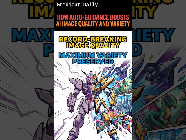 How Auto-Guidance Boosts AI Image Quality and Variety — in 60 seconds #Shorts