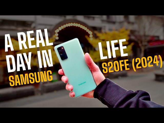 Using the SAMSUNG S20FE in 2024! - A Real Day in Life