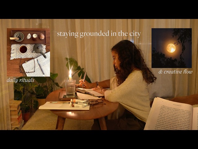 Finding stillness in a busy city. Daily rituals for creativity and peace