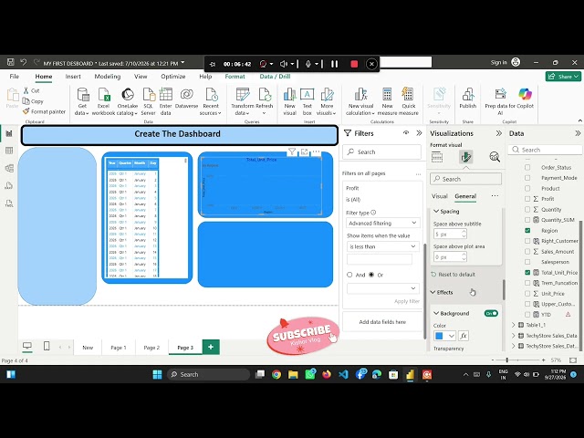 Power BI में Interactive Dashboard कैसे बनाएं? 📊 #PowerBI #Data #Visualization @Kishor_Vlogger