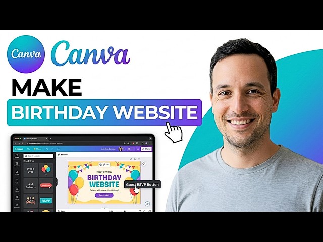 How to Make an Interactive Birthday Website in Canva (2026 Step by Step Guide)