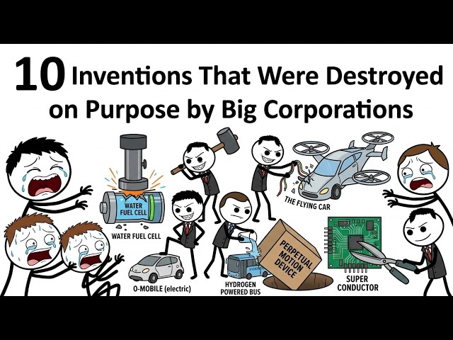 Genius Inventions Big Companies Bought Just To Destroy Them