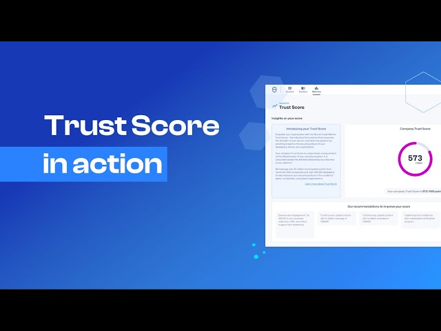 SCW Trust Score -- an industry-first benchmark that quantifies the impact of secure coding programs