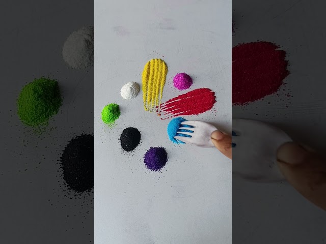 simple Rangoli, satisfying rangoli, Easy rangoli,  ASMR video #asmroli, Tricks and tips,ASMR#rangoli