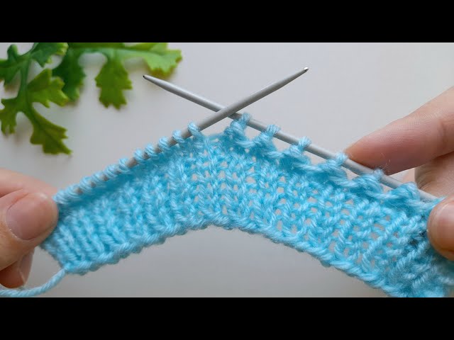 I knitted a sweater with this pattern in 2 days - Easy and Beautiful knitting pattern