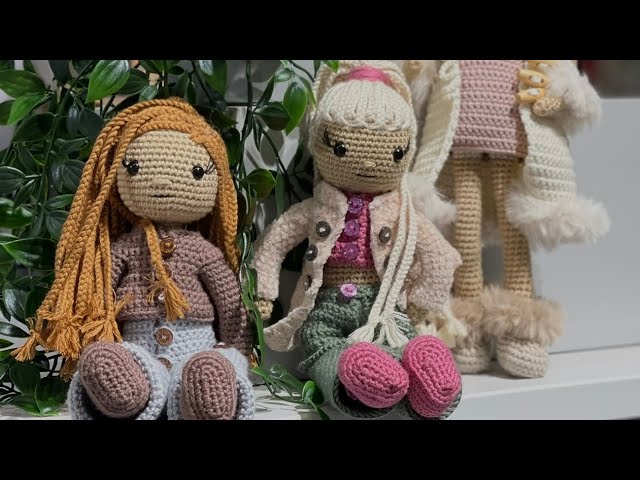 Crochet Eloise Doll - Free Crochet Pattern from @GohandmadeDK book 🤍