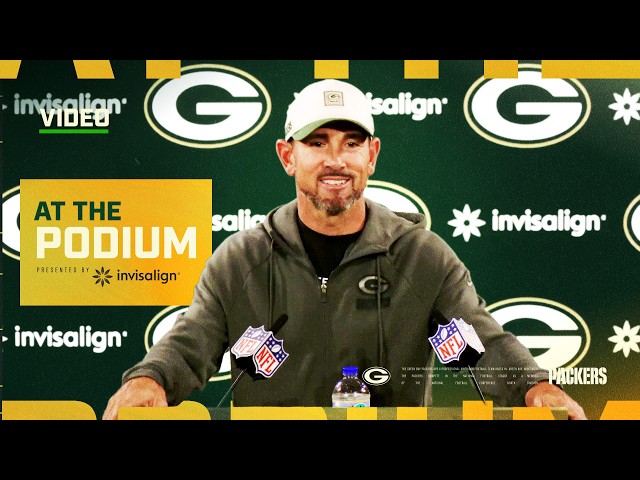 Matt LaFleur on the new offensive linemen: 'It's exciting to get them out there'