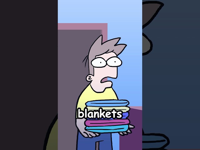 When you forget blankets at the sleepover