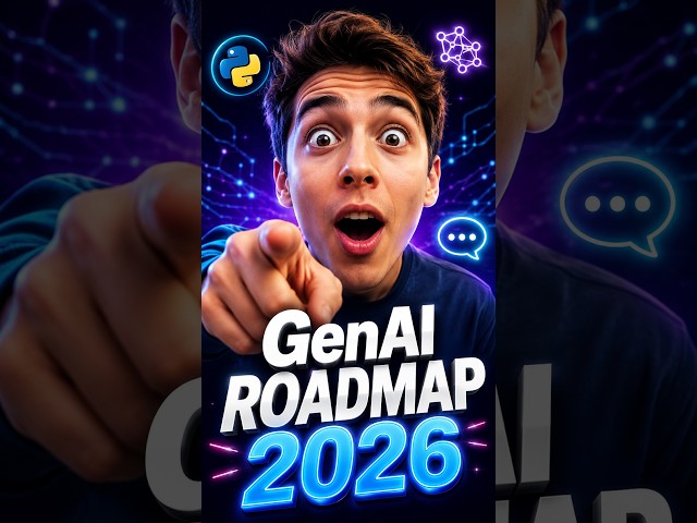 7 Steps to Become a GenAI Expert in 2026 (Complete Roadmap)