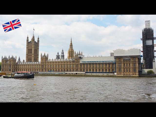 HOUSES OF PARLIAMENT (PALACE OF WESTMINSTER) IN LONDON (4K)