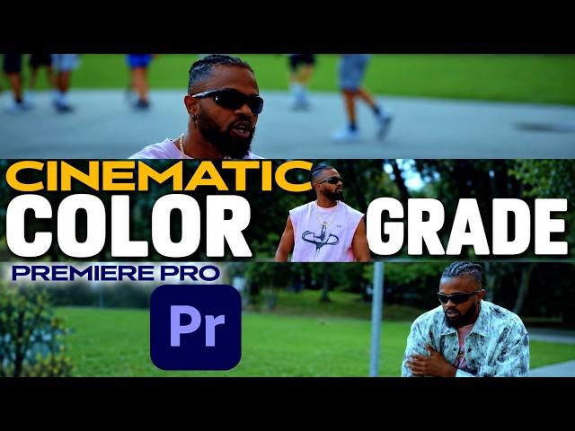 How to Get a CINEMATIC Look in Premiere Pro | Color Grading Tutorial