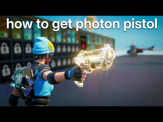 how to get the new photon pistol in fortnite 1v1 with every gun