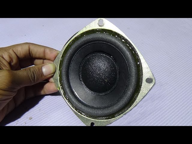 How To Make A Sound Speaker At Home Easily