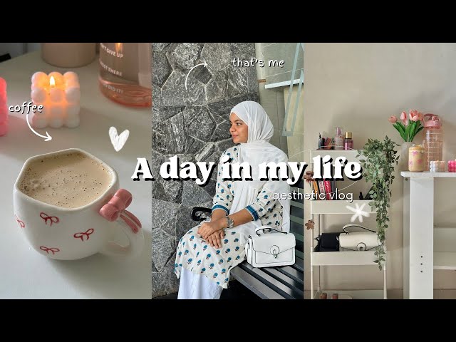 A day in my life vlog after soo long💌 aesthetics ✨ (shopping, coooking, study, routine)