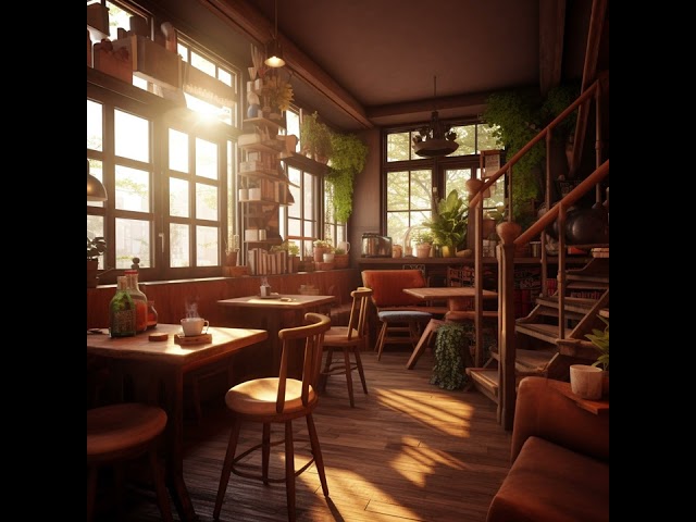 Cozy Coffee Shop Ambience with Relaxing Jazz