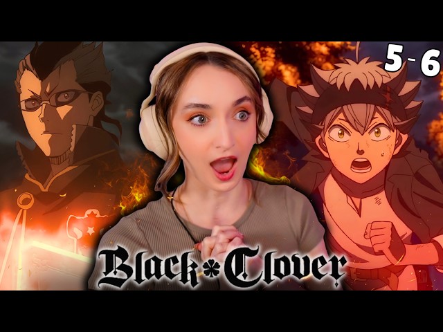 MEETING THE BLACK BULLS 🖤 | BLACK CLOVER | Episode 5 & 6 | REACTION VIDEO