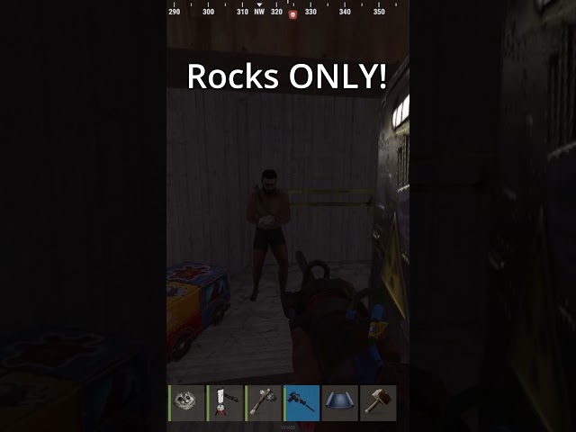 Win every fight with ROCKS ONLY