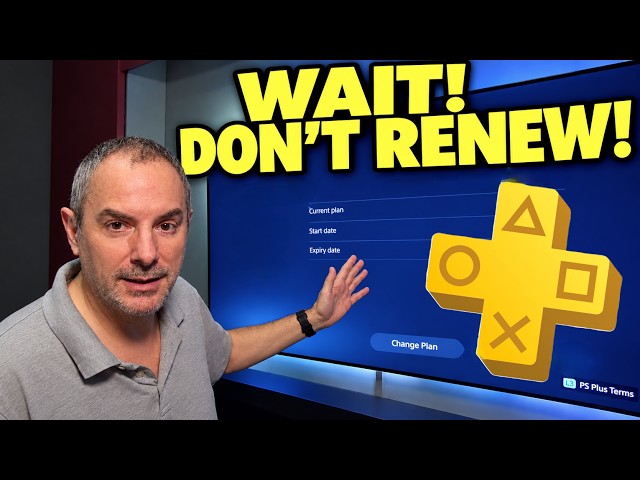 STOP! Do NOT Renew PS Plus Yet - Save Money & Do This Instead!