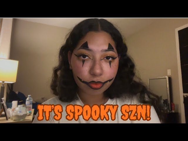 PUMPKIN HEAD MAKEUP 🎃