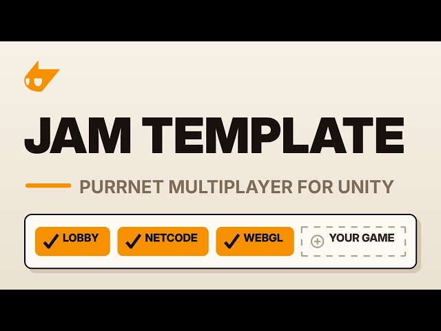 Free Unity Multiplayer Template - Lobby, Netcode and WebGL Ready
