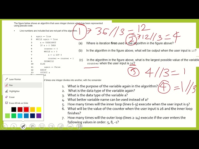 AQA GCSES  Computer Science  Basics of Programming