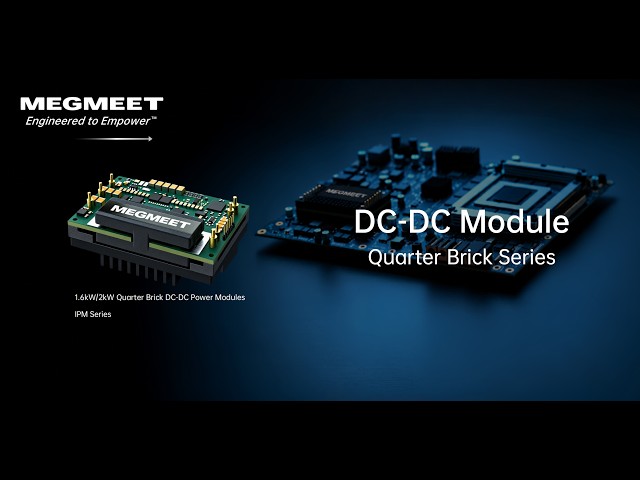 MEGMEET Advances AI Power Delivery with 54V-to-12V DC-DC Modules