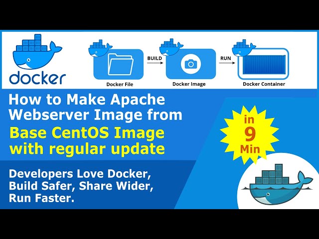 How to Make Apache Webserver Image from Base CentOS Image with regular update Part-2