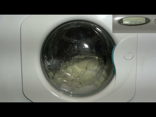 Hotpoint Ultima WD72 / Program A: White cotton 95'c