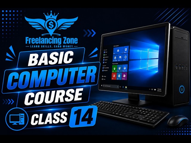 Basic Computer Course in Bangla | Class 14 | Computer Basics for Beginners