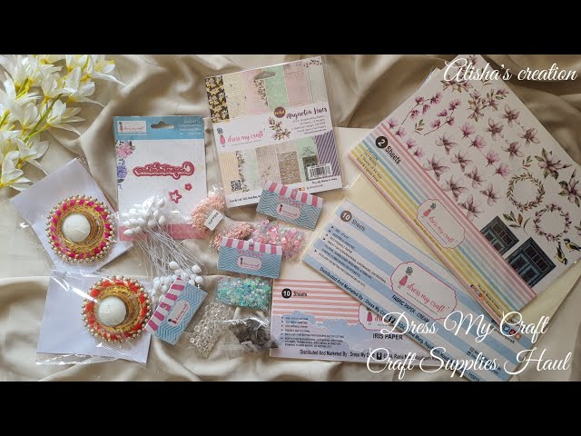 Dress My Craft Haul || DMC Haul || Craft Supplies Haul || Unboxing Craft Supplies