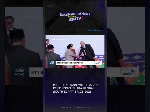 2026 BRICS Summit #usmnews #usmtv #summit2026 #BRICS #PresidentPrabowo