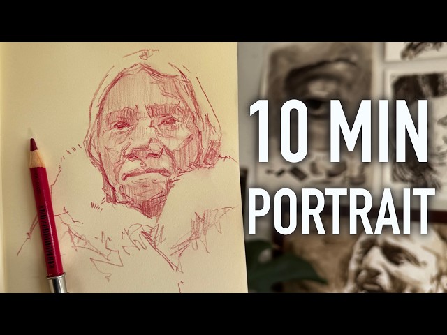 Ivaritji - 10-Minute Portrait Sketch - Adelaide Edition