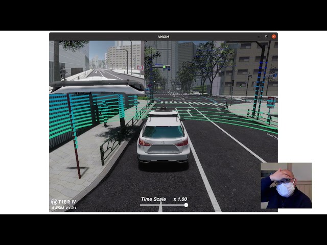 Unity製自動運転シミュレータのAWSIMをうごかしてみた