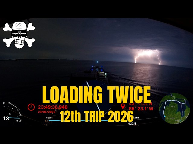 Loading Twice at Meldrum Bay | Stone for Grand Haven | Algoma Buffalo