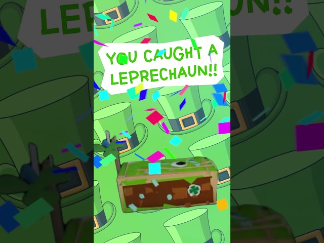 we actually CAUGHT a LEPRECHAUN!! ☘️