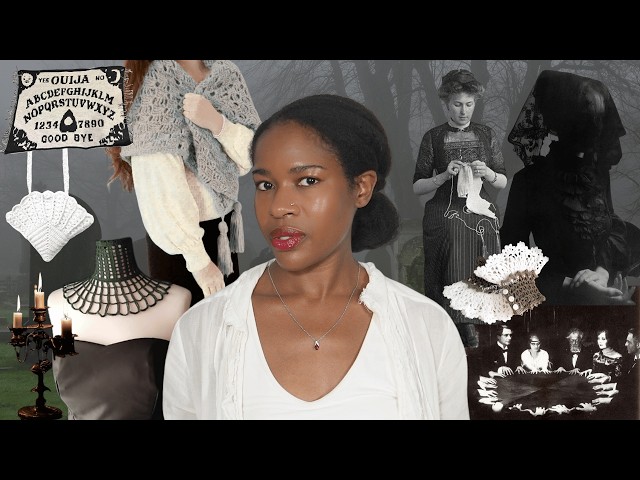 20 Victorian Ghostcore Crochet Patterns to Try (goth, halloween, vintage)