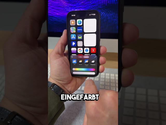🏠 iPhone Trick: Stylish Homescreen in Just a Few Steps! #iPhoneTips #HomescreenDesign