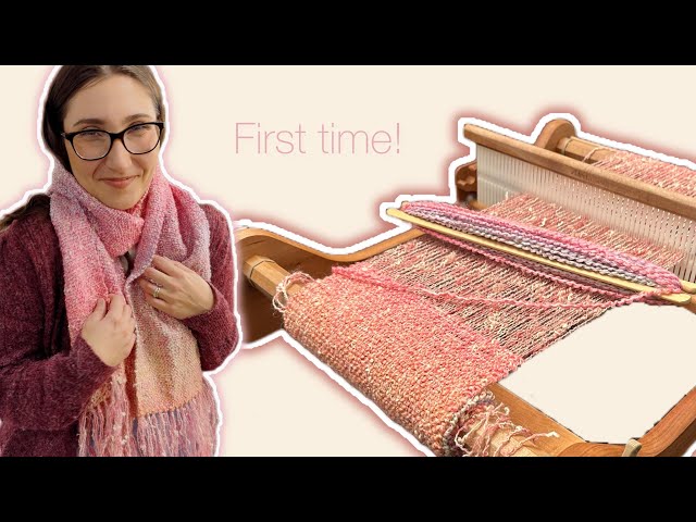 First Time Weaving a Scarf on a Rigid Heddle Loom - Here's What Happened