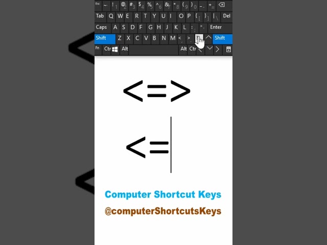 Double Headed Arrow Key MS Word Shortcut #shorts