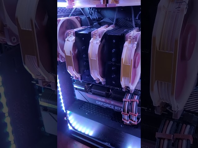 Chromax black Noctua NH-D15 with a TWIST