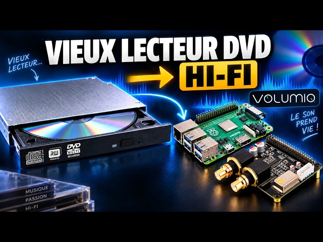A Hi-Fi CD player with a Raspberry Pi!