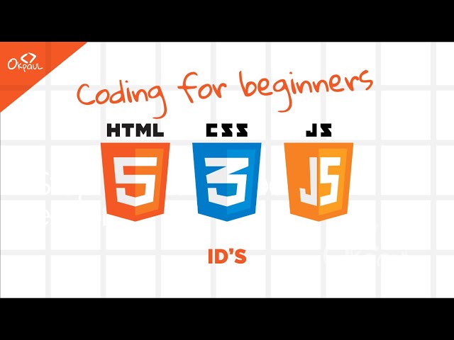 Coding For Beginners: 8. ID's