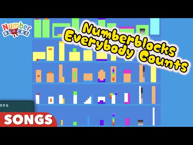 Numberblocks Everybody Counts |Algodoo