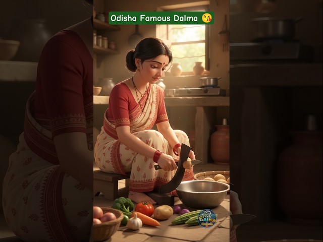 Cozy Ghibli Village Life: Odisha Famous Dalma 😘 #shorts