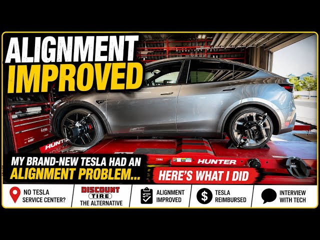 My Brand-New Tesla Had an Alignment Problem… Here’s What I Did