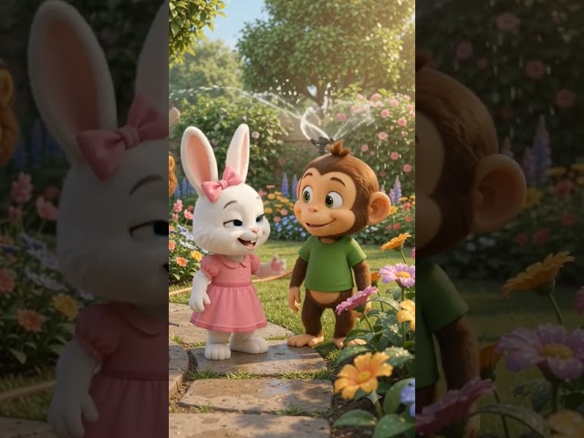 💦🌼 The Little Garden Sprinkler | Fun Toons Short #94💦 WHY IS THE LITTLE SPRINKLER SPINNING AROUND?