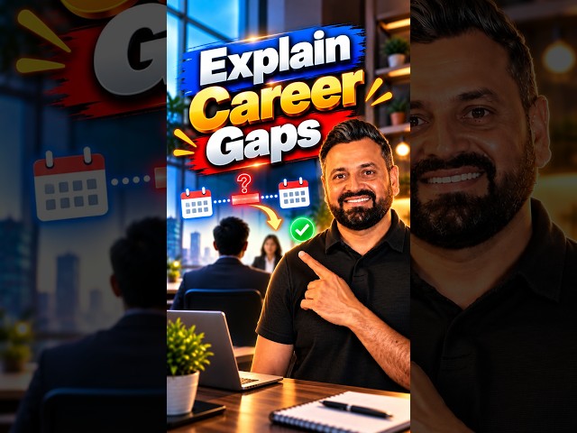 How to Explain Career Gaps Without Losing the Interview #shorts #viral #USA