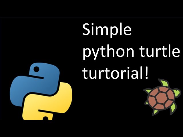 Easy python tutorial for beginners: Turtle Module #python #pythonforbeginners  #pythontutorial